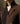 Close view of the blazer stand collar and notched lapel
